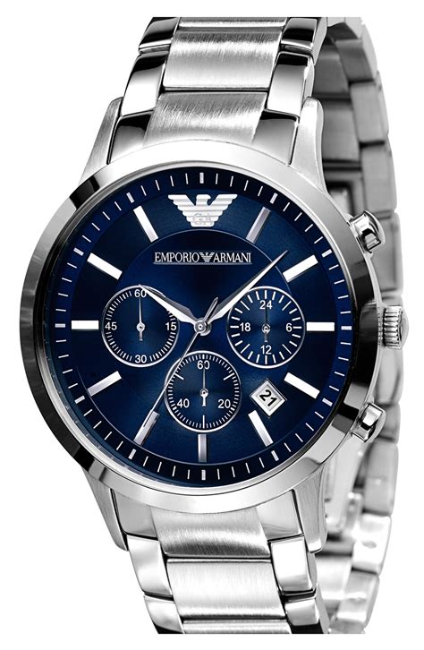 Emporio Armani Men's Chronograph Stainless Steel 